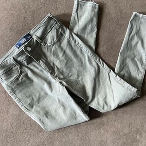 Hollister Jean legging army green